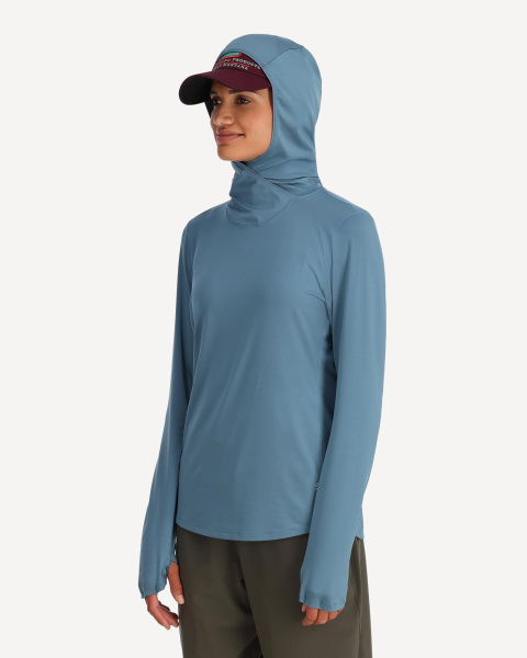 ТермоХуди Simms Women's Bugstopper SolarFlex Hoody (Женский; L; Neptune)